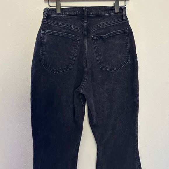 Abercrombie & Fitch Kick Flare Ultra High Rise Jeans Curve Love size 28 / 6r - Picture 6 of 13